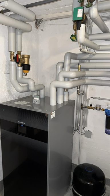 Wärmepumpe fertig isoliert